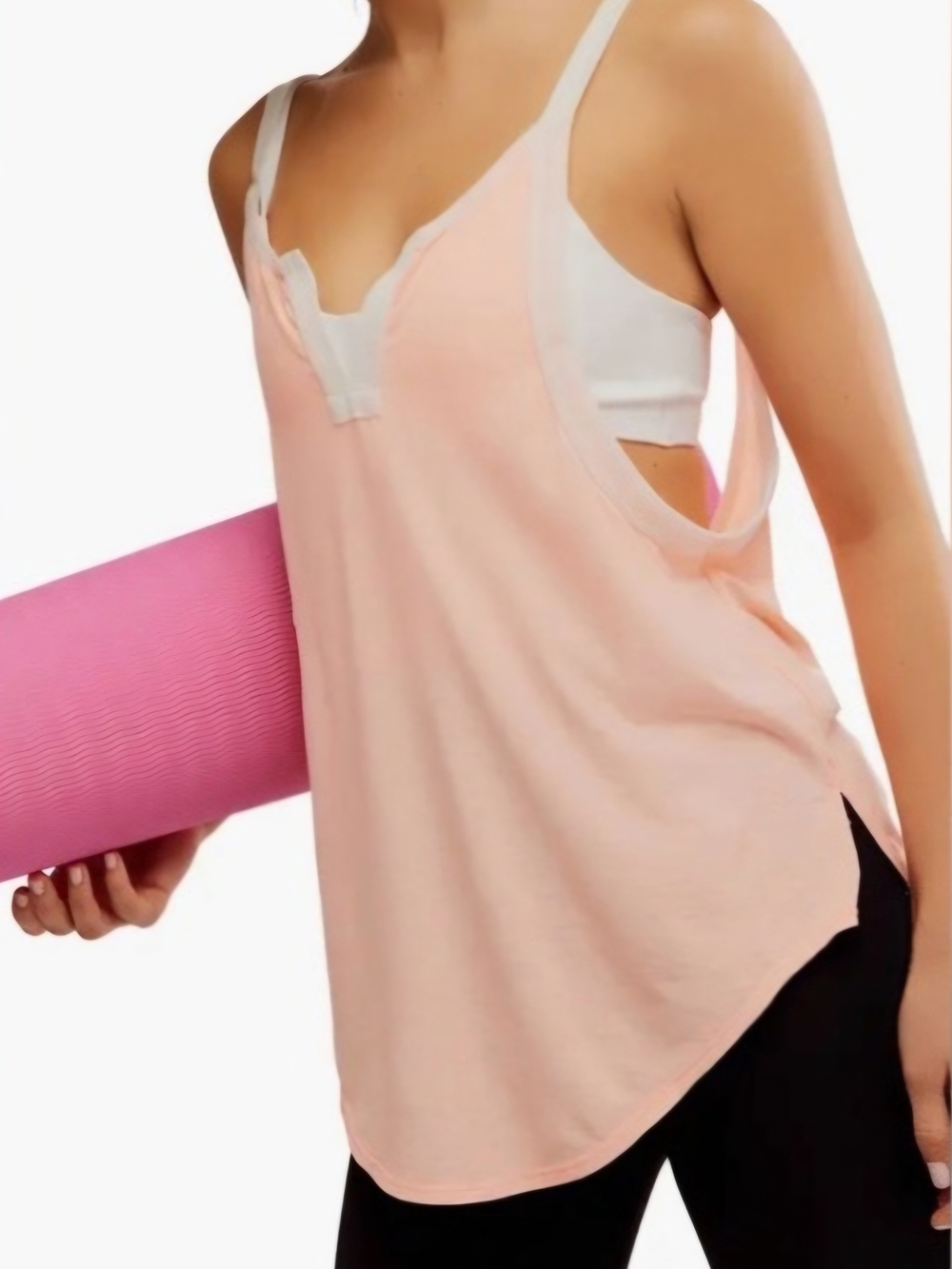 NWOT Free People Movement Batter Up Tank, Sz. M